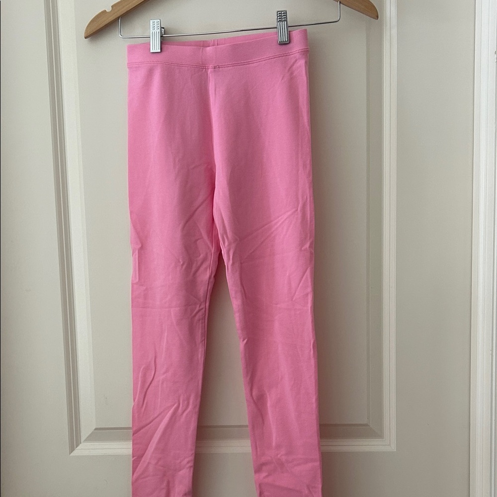 NWOT J. Crew crewcuts Kids pink Leggings elastic waistband full length size 12
